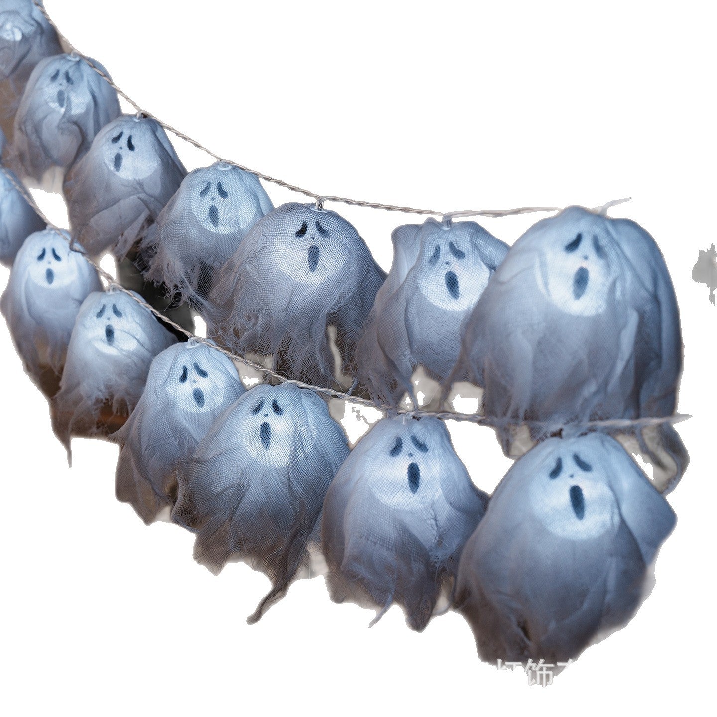 Halloween decorations pumpkin lighting holiday light string led ambient light battery box light string lantern props