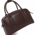 Genuine leather women's handbag 2024 autumn/winter new retro tote bag large capacity shoulder bag fashion commuter crossbody bag