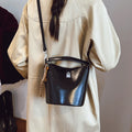 Korean style popular fashion handbag women's autumn versatile large capacity bucket bag light luxury texture shoulder bag crossbody bag