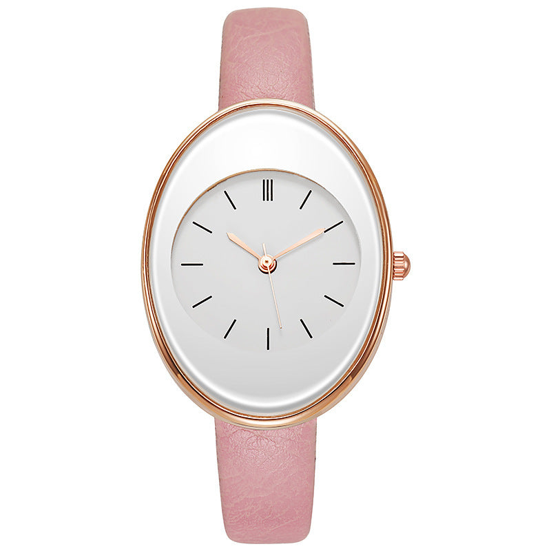 2022 new women's watch - fashionable, unique, minimalist quartz watch with leather strap - wholesale from aliexpress/wish