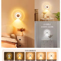 Atmosphere lamp bedroom mood wiring-free and punch-free bedside remote control smart sensor night light new arrival 2025