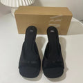 Za summer new 2024 fashion french square toe women's sandals - ankle strap bow detail open toe slingbacks