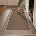 Kitchen floor mat non-slip oil-proof waterproof wipeable no-wash stain-resistant  new special carpet no-wash foot mat