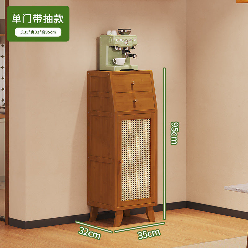 Medieval style solid wood sideboard living room storage cabinet new arrival tea cabinet wall-mounted small side cabinet storage cabinet
