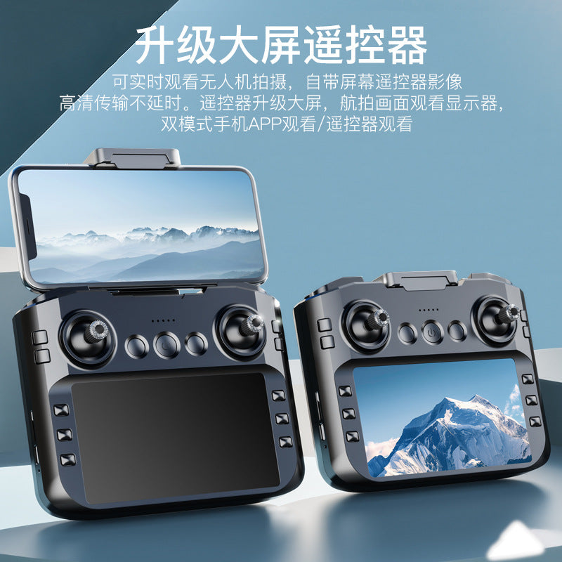 p30 drone with screen remote control, gps auto-return, long-endurance, hd aerial photography, and obstacle avoidance
