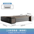 Saint li office desk - luxurious executive office desk and chair set - minimalist modern ceo desk - cross-border e-commerce