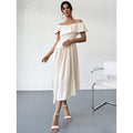 summer new arrival: elegant, exquisite, and romantic one-shoulder irregular dress for weddings, proms, and parties