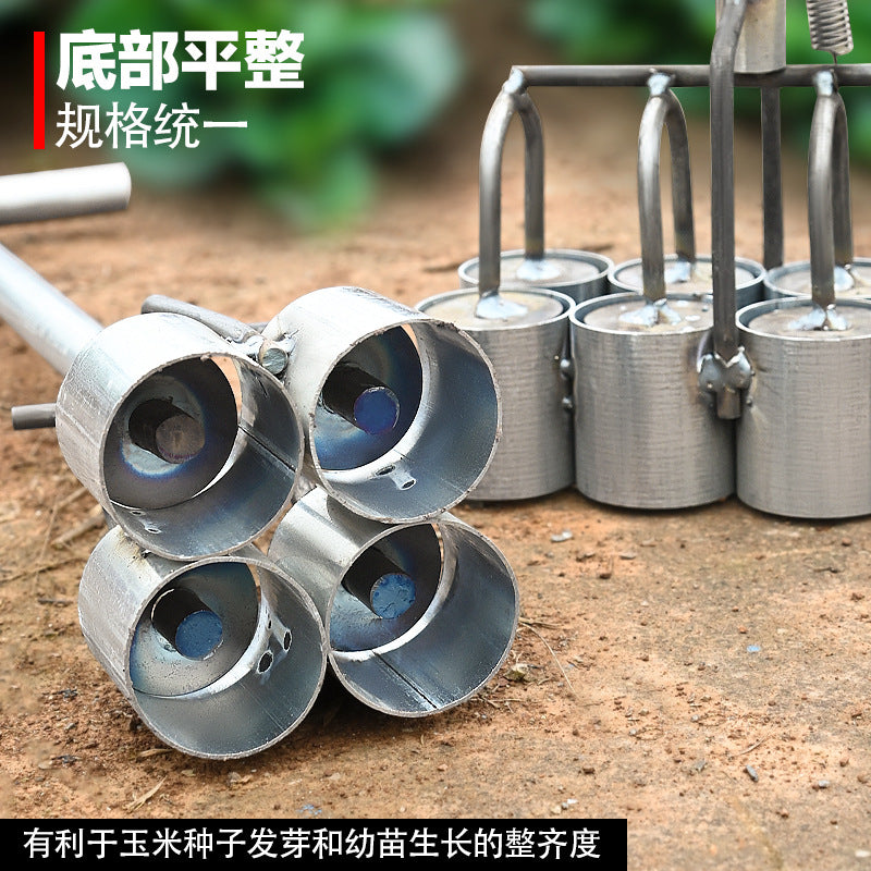 2025 corn seeder new hand-pressed nutrient lump sowing artifact seedling mold fat ball mud lump tool