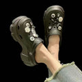 2025 women's clogs - summer outdoor wear, cloud-like comfort, height-boosting thick sole, non-slip, trendy, popular, cute beach sandals