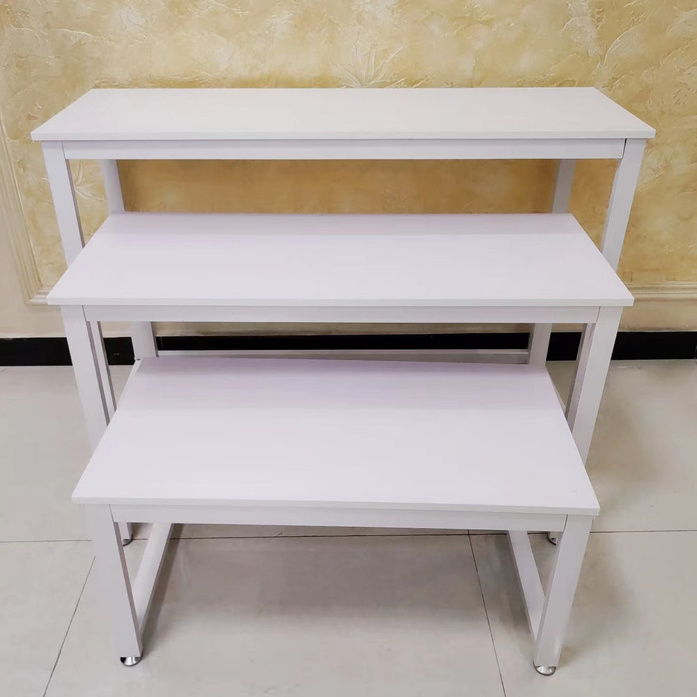 Clothing store flow table shopping mall bag shoe store flower shop island table display table popular live broadcast single-layer storage rack