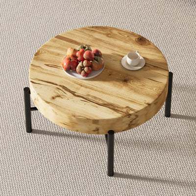 Small coffee table, living room sofa, balcony, bedroom bedside table, medieval retro log style corner table, low table
