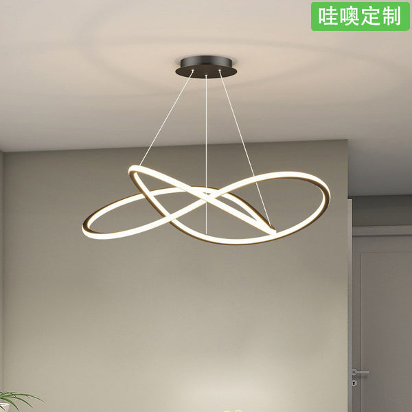 [Wow] Minimalist Italian main lamp chandelier 2025 new home restaurant Zhongshan lamps modern Nordic lamps