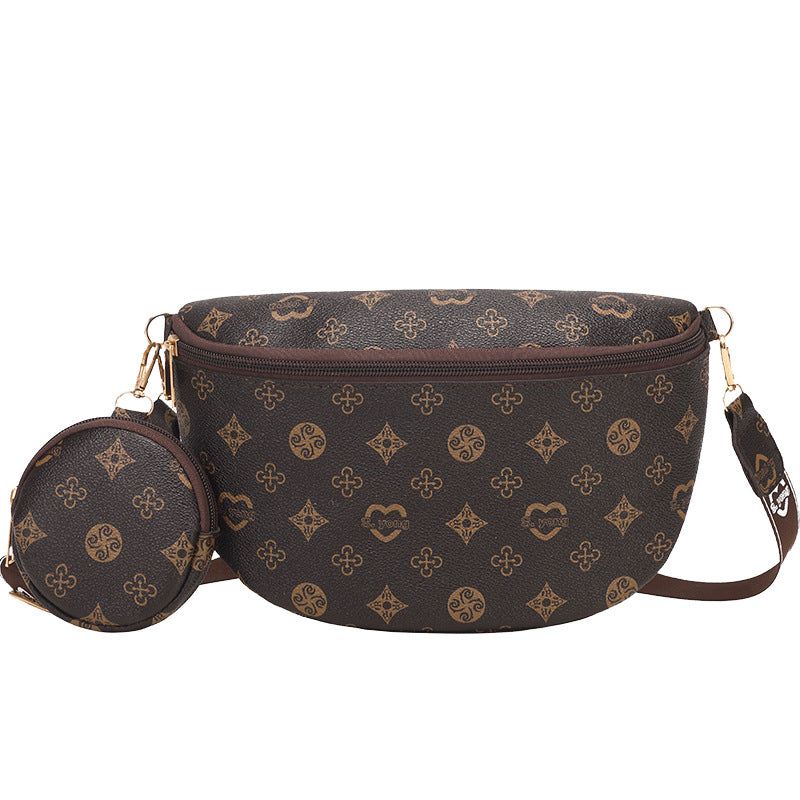 Fanny pack two-piece set 2024 South East Asia  satchel messenger bag ladies bags new women's shoulder bag
