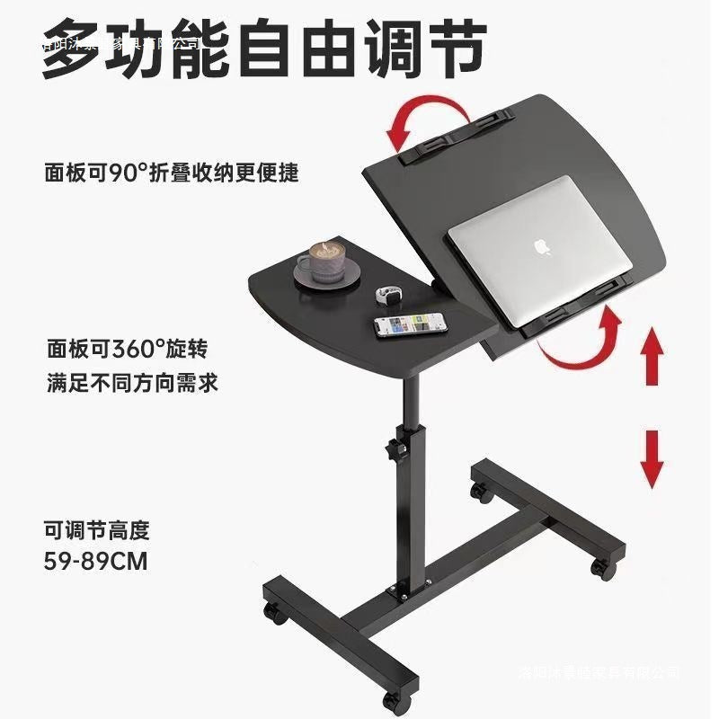foldable computer desk stand floor reading puzzle stand lazy simple adjustable movable bedside table