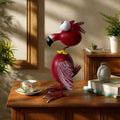 creative flamingo ornaments, handicrafts, metal iron art, home hanging decorations, balcony garden, courtyard, lawn decoration