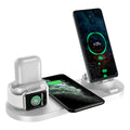 new arrival multifunctional six-in-one wireless charger suitable for headphones and watches fast charging wireless charger