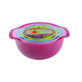 Baking tool combo set: creative rainbow measuring spoons & cups 10-piece set with multifunctional colander & flour sifter