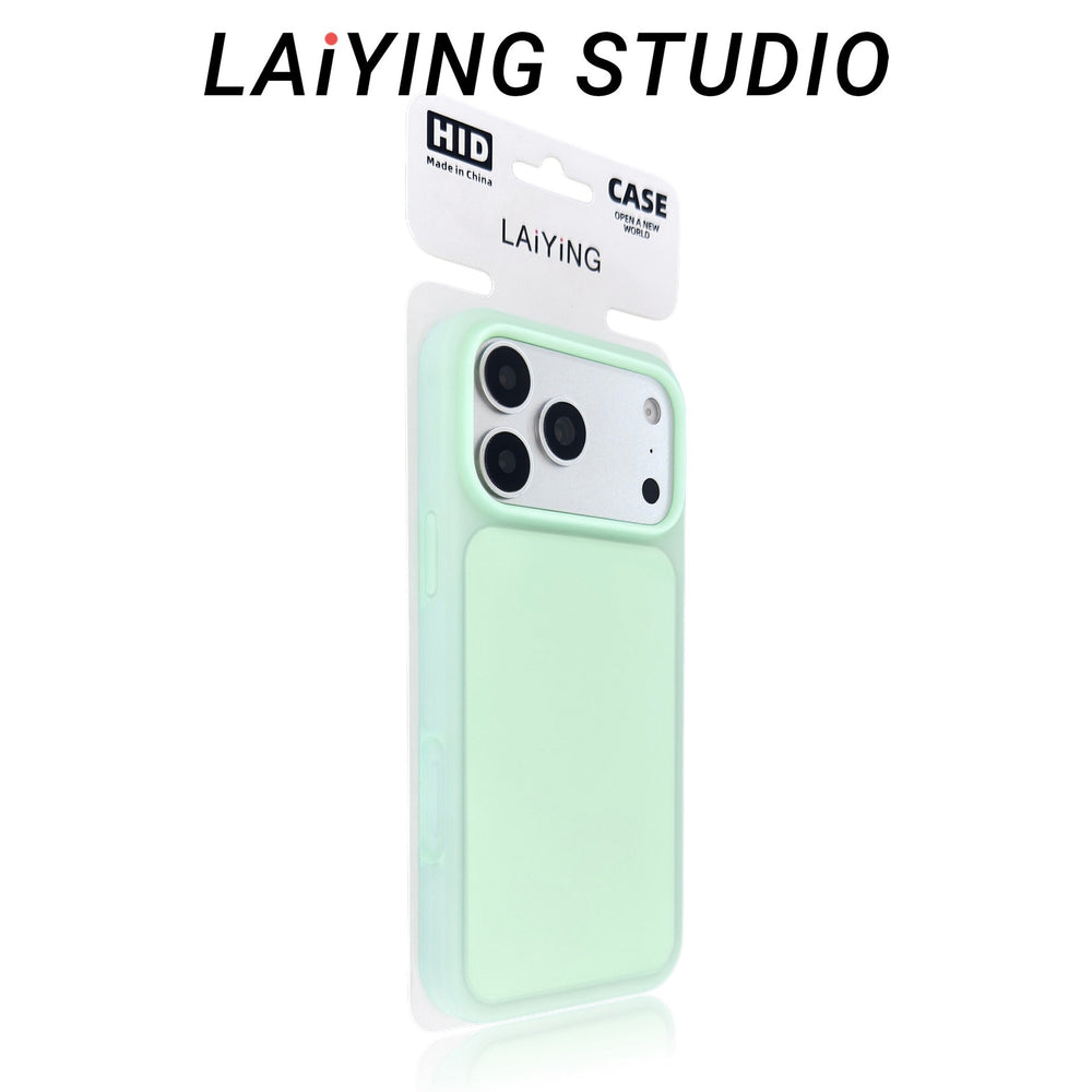 Instantly transform your phone with this minimalist, large-hole ice cream design case, compatible with apple 17 pro max and iphone 16. features button protection for enhanced durability