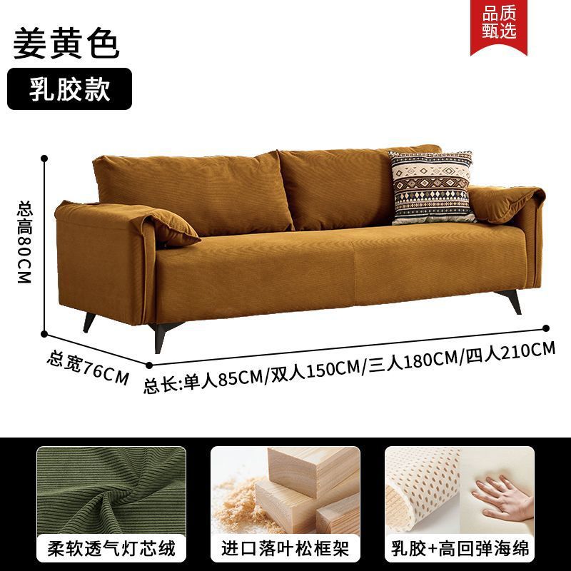 American mid-century oil wax leather sofa, perfect for living rooms, small apartments, clothing store receptions, and adding a touch of understated luxury with a vintage vibe. this double-seater sofa is a stylish choice