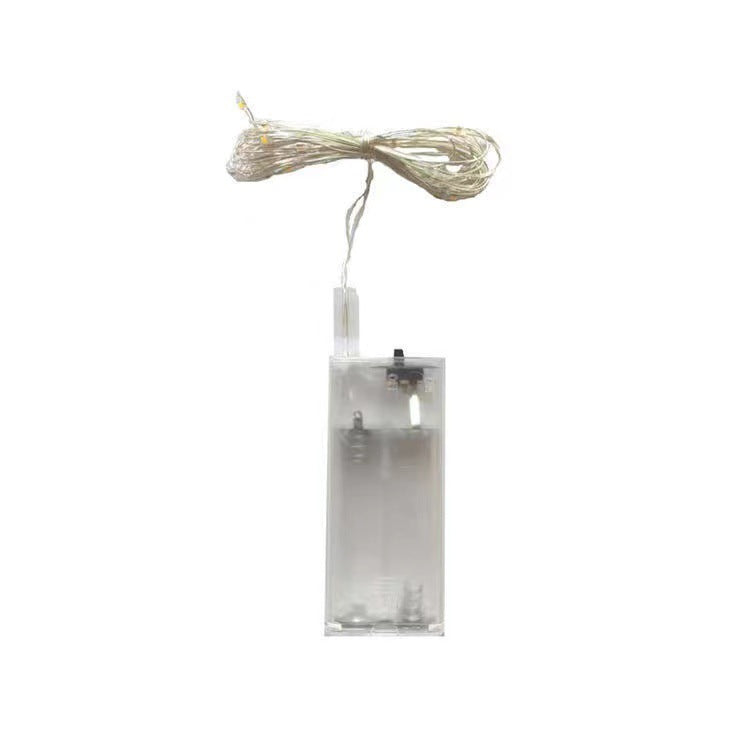 Battery box Bobo ball light with Christmas tree decoration light 3 meters colorful lights warm lights holiday decoration wedding copper wire light