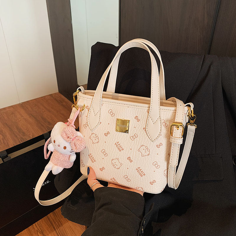 Cross-border super fire small bag women's spring and summer 2025 new versatile messenger bag popular this year portable bucket bag