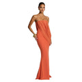 European and american cross-border women's fashion:  summer new arrival - elegant socialite solid color bandeau ruched mesh bodycon dress