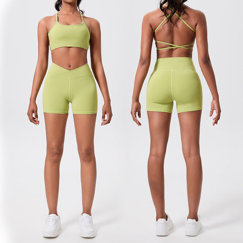 versatile slimming running butt-lifting fitness wear high-waisted tight-fitting outdoor quick-drying sports dance yoga apparel - customizable