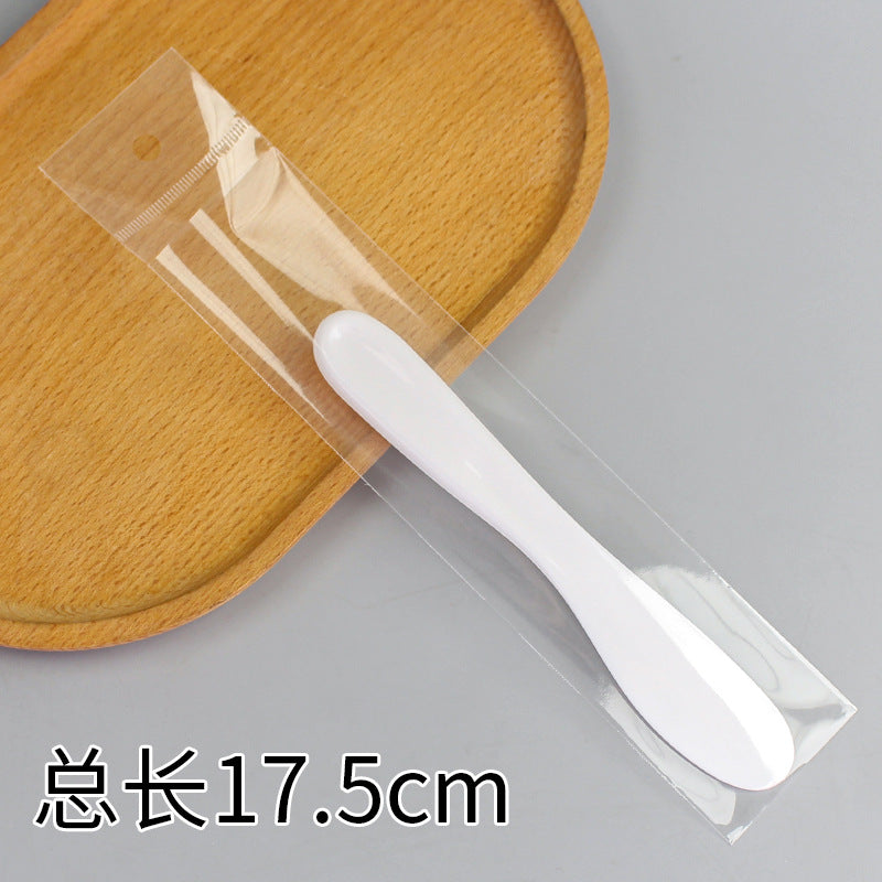Wholesale facial mask applicator spatula set: plastic beauty mixing, stirring, scraping, and smoothing tools for face, body, and eye creams - crescent shaped spoons included