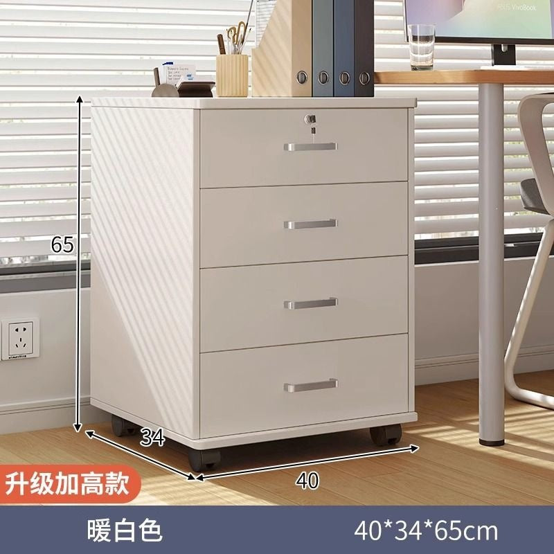 File cabinet table storage rack wooden side cabinet with lock storage cabinet storage cabinet office desk storage cabinet information cabinet