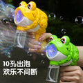 tiktok kids' handheld gatling bubble machine - fully automatic bubble blower - 2026 new model - wholesale toys for boys and girls