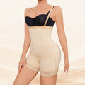 Fashion cross-border one-piece body shaping garment, super tummy control, butt lift, boxer briefs, open crotch, postpartum slimming, breast support, suspender belt