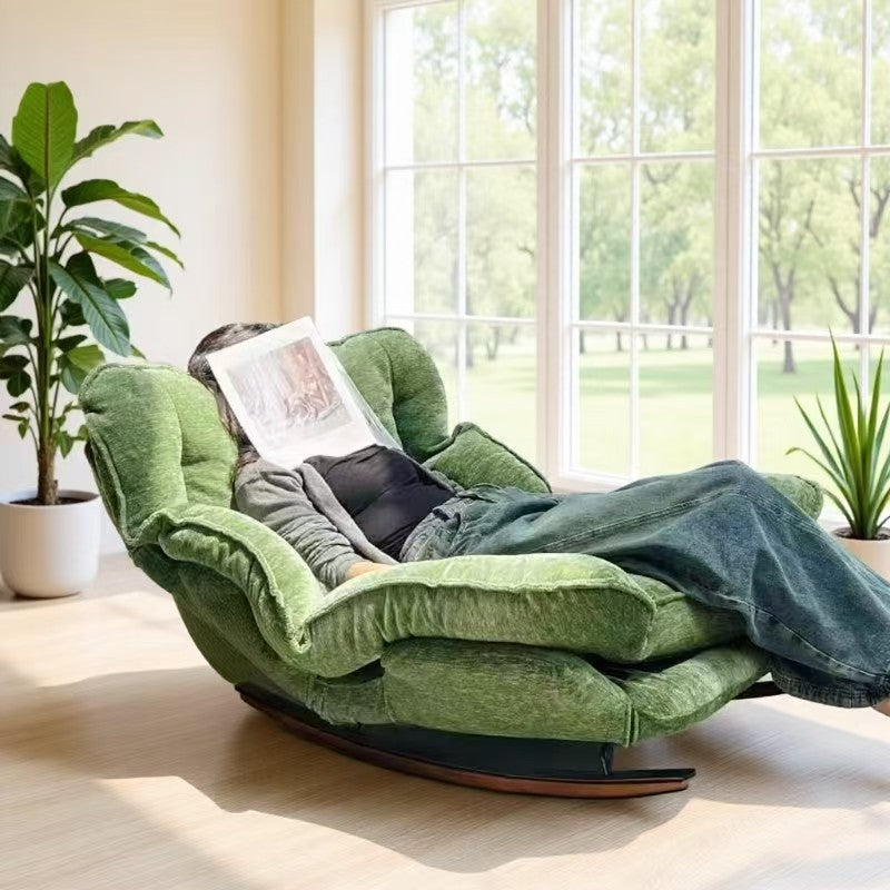 Lazy sofa chair rocking recliner adjustable single sofa chair for home casual chair balcony rocking chair not tired after sitting for a long time