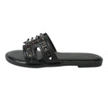 Xiaoxiangfeng rivet slippers for women outwear2025 summer new arrivalflatsfashion beautiful seaside beach sandals flip-flops