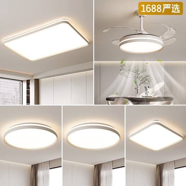 [Strict Selection] Lighting Whole House 2025 New High-end Ultra-bright Zhongshan Lighting Modern Simple Bedroom Lighting Main Light