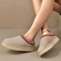 winter collection: plus-size, thick-soled, fleece-lined, closed-toe slippers for women (sizes 36-43). perfect for cross-border e-commerce. available for dropshipping on  and