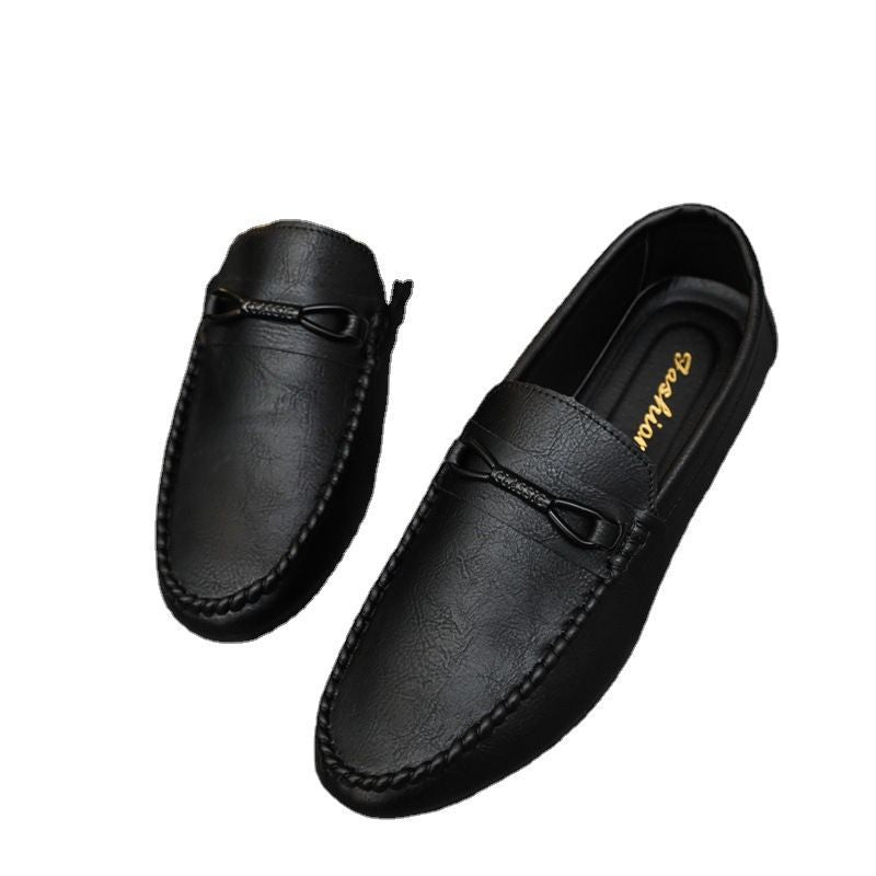 2024 summer new arrivals: men's korean style loafers - slip-on, breathable, soft sole driving shoes for men's casual wear