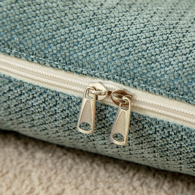 New 2-in-1 plush throw pillow blanket - fleece lined, extra thick, perfect for car, dorm, office, nap, sofa, or air conditioning