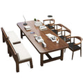 All solid wood desk for home, living room, large board table, office, casual conference table, study desk