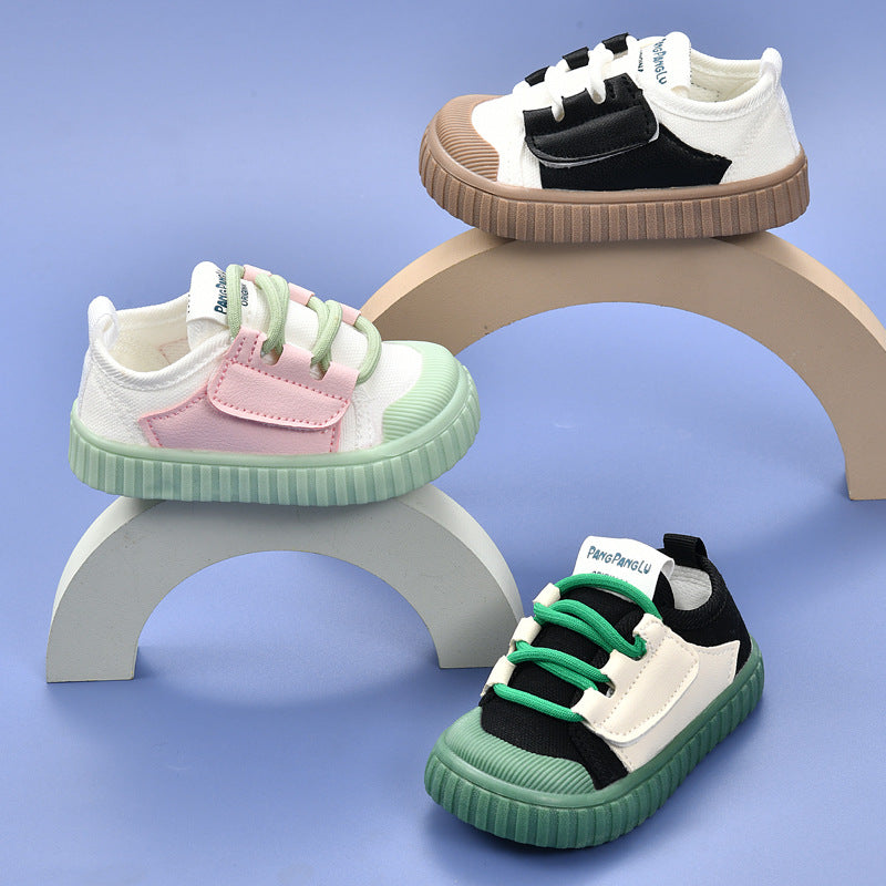 Toddler shoes for boys, spring and autumn, 0-1-2 years old, soft sole breathable infant and toddler shoes for girls