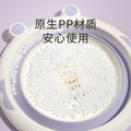 Foldable washbasin - kids & baby face basin - collapsible wall-mounted washbasin - cartoon design for face, butt, and foot washing