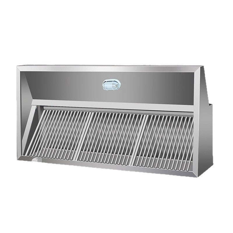 Range hood shell cover stainless steel exhaust hood restaurant kitchen hood adsorption dust cover air duct accessories wholesale