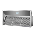 Range hood shell cover stainless steel exhaust hood restaurant kitchen hood adsorption dust cover air duct accessories wholesale
