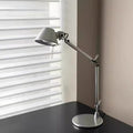 Nordic long-arm table lamp office desk reading study hotel b&b telescopic foldable rocker straw hat table lamp