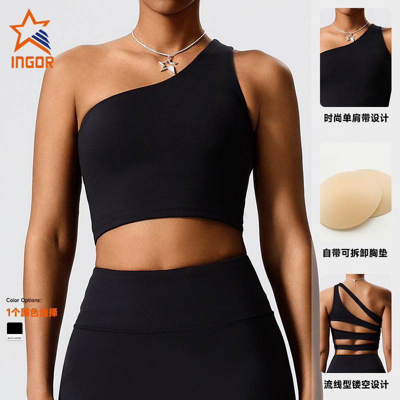 Recycled polyester slimming fashion backless bra yoga set running sports outerwear tight skirt suit for women