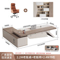 2.2m boss desk+boss chair+ 2.4m bookcase