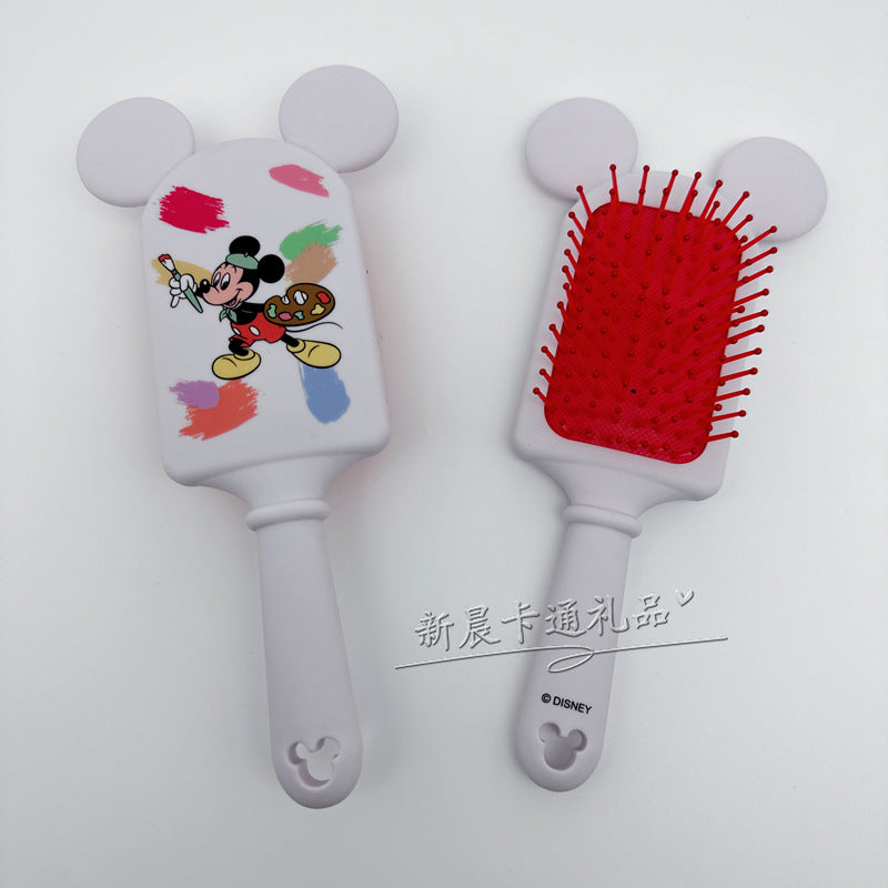 Kids' cartoon massage comb, girls' detangling comb, baby air cushion comb, elastic lacquer comb - wholesale in-stock from manufacturer