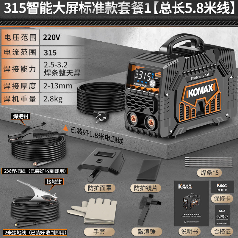 220v portable mini welding machine for home use, 315 dual voltage industrial grade all-copper 380v welder