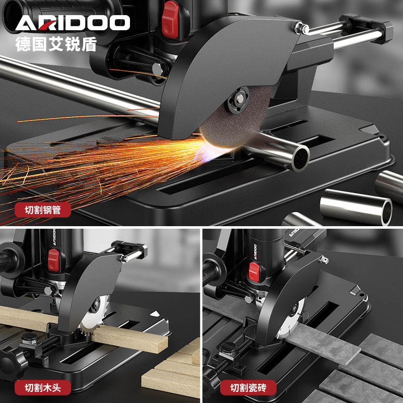Angle grinder bracket Small universal cutting base Change woodworking table saw Multifunctional fixed shelf Change table saw accessories
