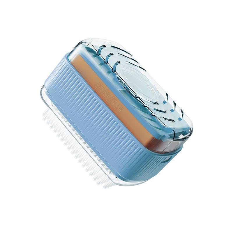 Creative soap dish, punch-free wall-mounted bathroom drain with cover, soap rack without water accumulation, handmade soap storage box
