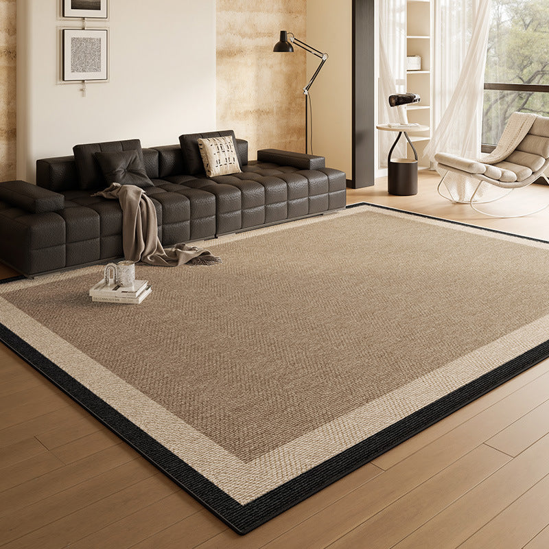 Removable and washable carpet living room medieval style bedroom full floor large area retro style double layer machine washable home carpet